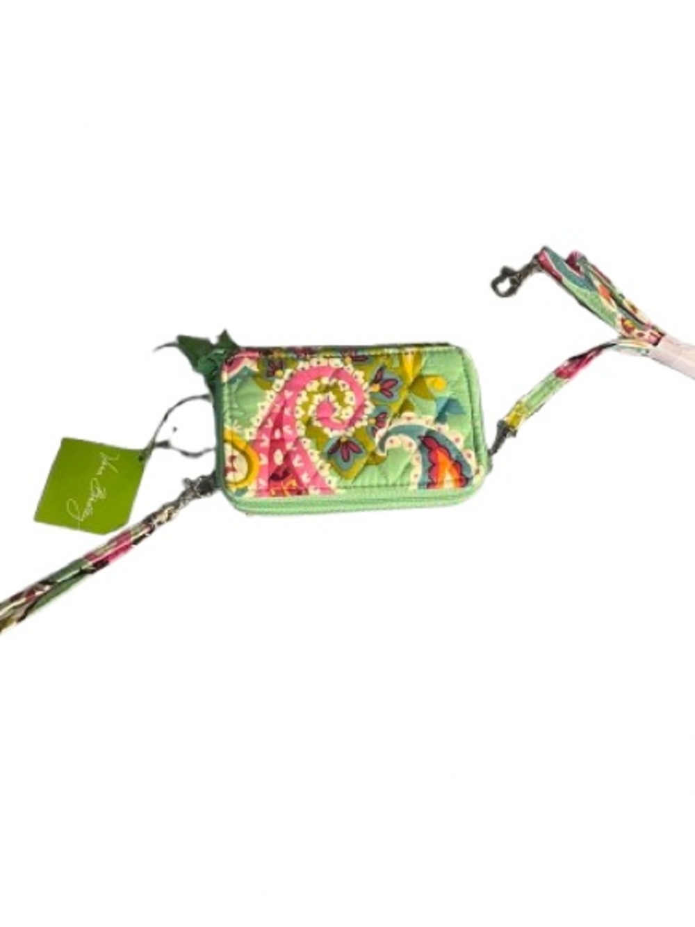 NWT Vera Bradley All in One Crossbody Wallet in Tutti Fruity Print